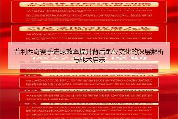 普利西奇赛季进球效率提升背后跑位变化的深层解析与战术启示